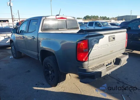 2021 Chevrolet Colorado 2Wd Short Box Lt z USA, uszkodzony, nr VIN 1GCGSCEA6M1134863